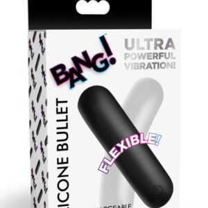 Flexible Silicone Bullet - Black