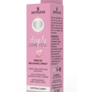 Deeply Love You Throat Relaxing Spray - 1 Fl. Oz. - Cotton Candy
